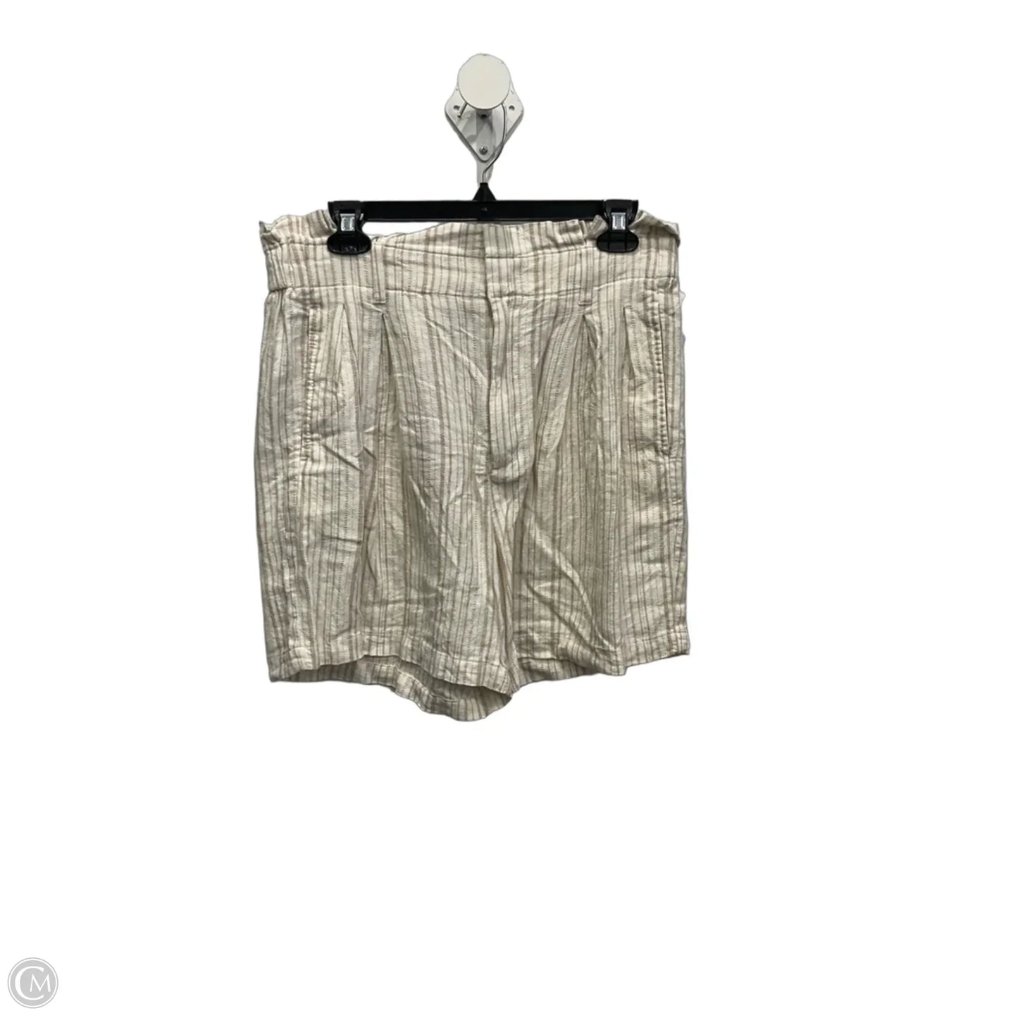Shorts By Banana Republic In Cream & White, Size: 8