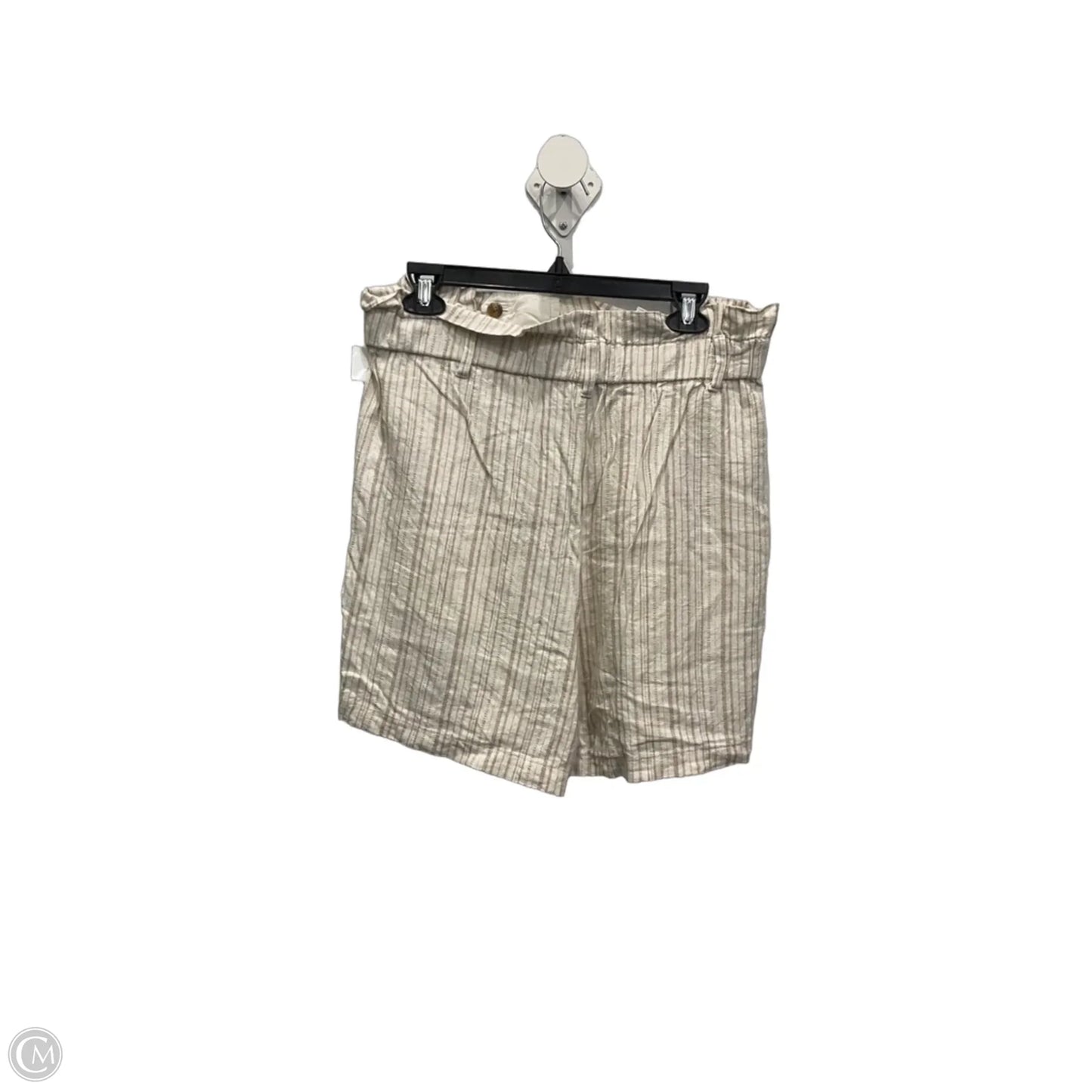 Shorts By Banana Republic In Cream & White, Size: 8