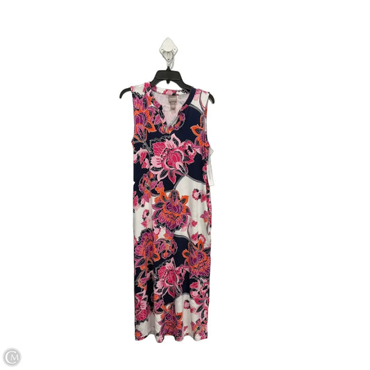 Dress Casual Maxi By Chicos In Multi-colored, Size: M