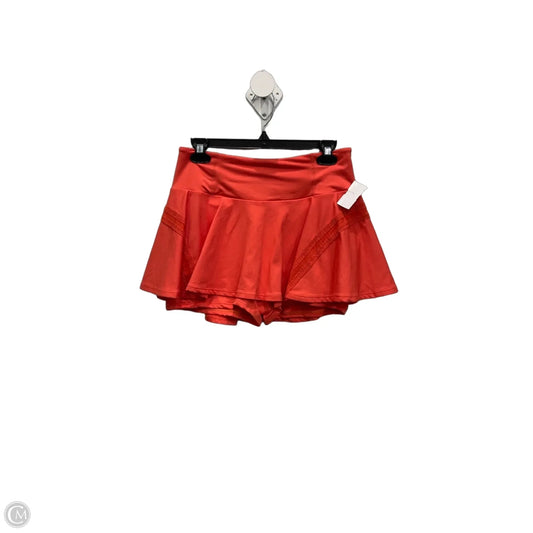 Skort By Free People In Coral, Size: L
