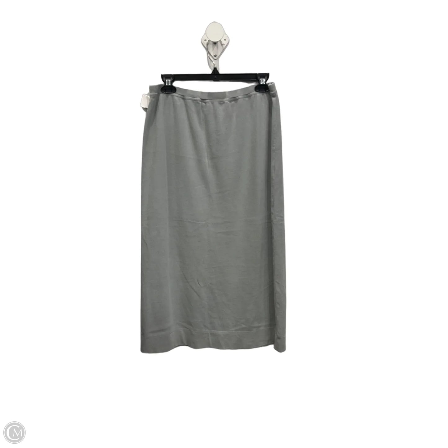Skirt Midi By Eileen Fisher In Grey, Size: M