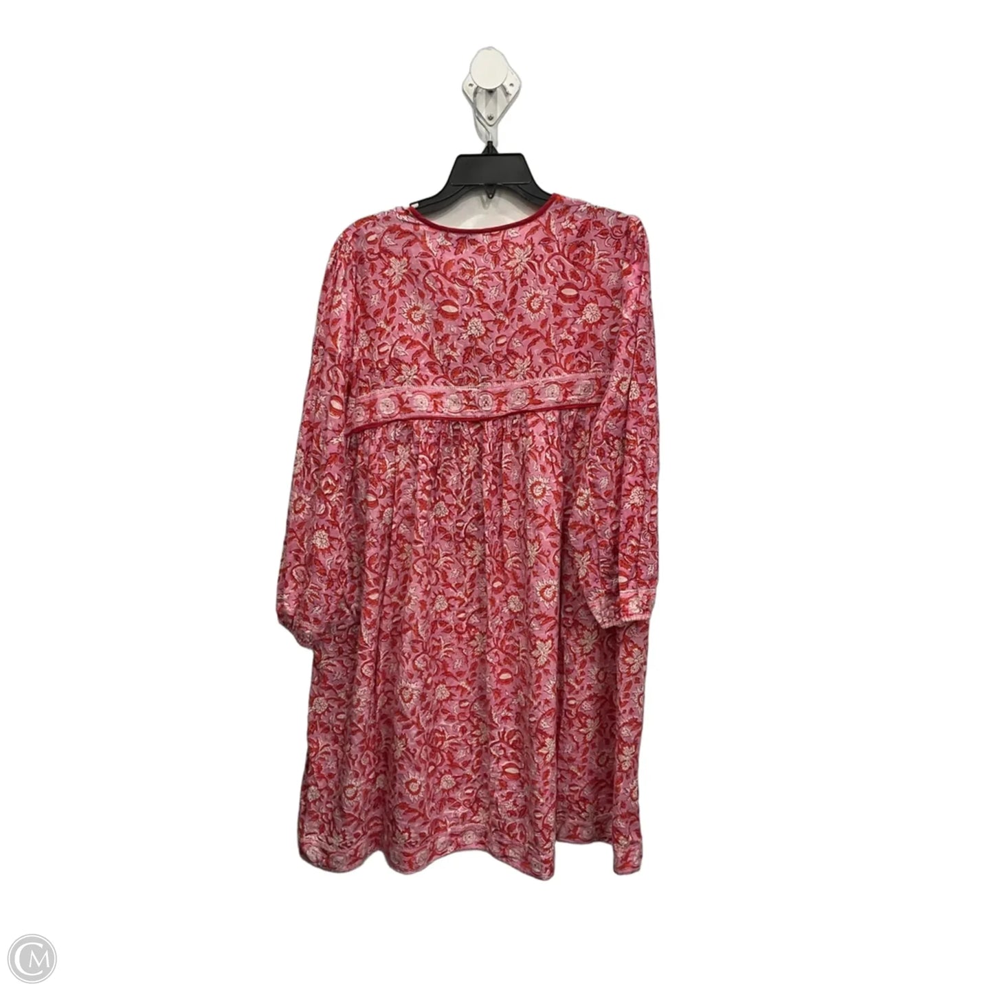 Dress Casual Short By Cma In Pink, Size: L