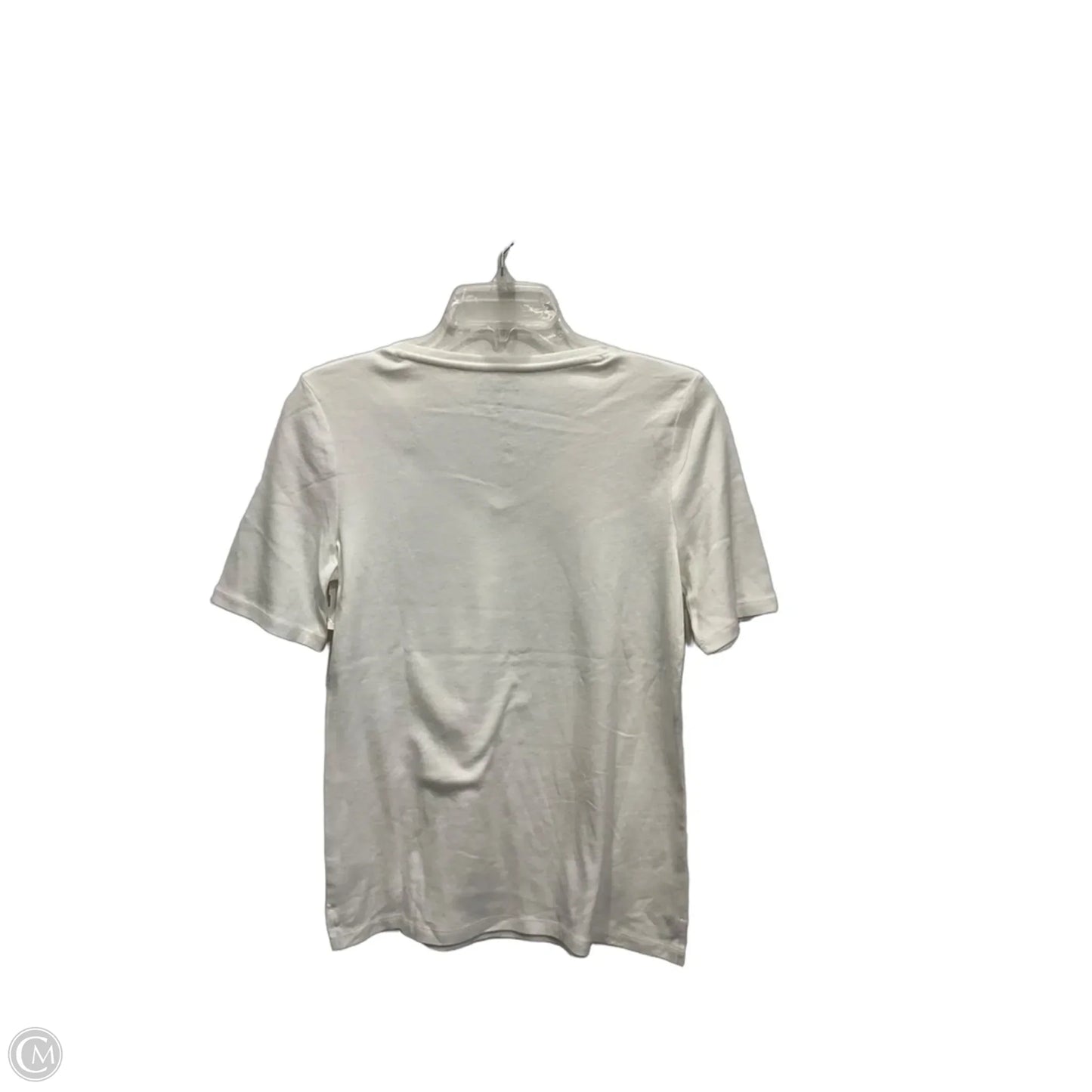Top Short Sleeve By Talbots In Animal Print, Size: M