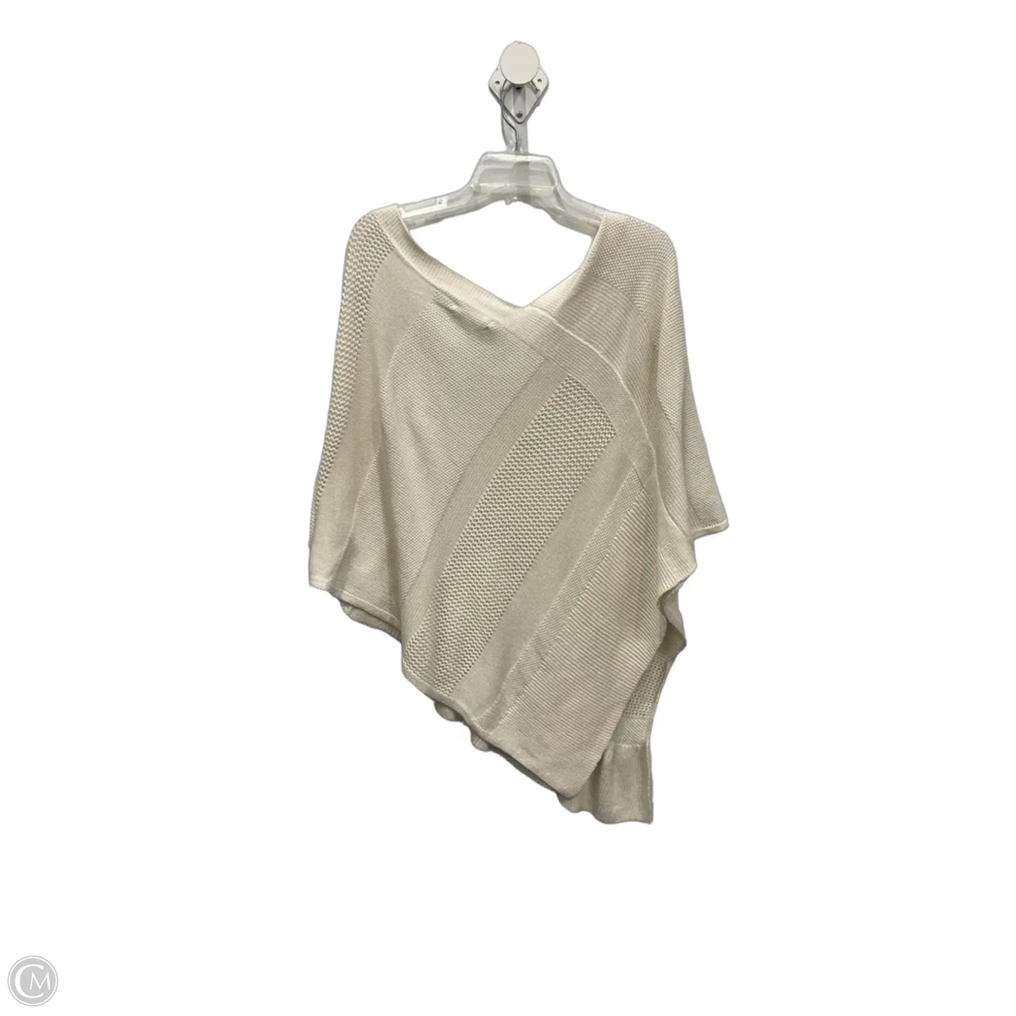 Shawl By Anthropologie In Cream, Size: L