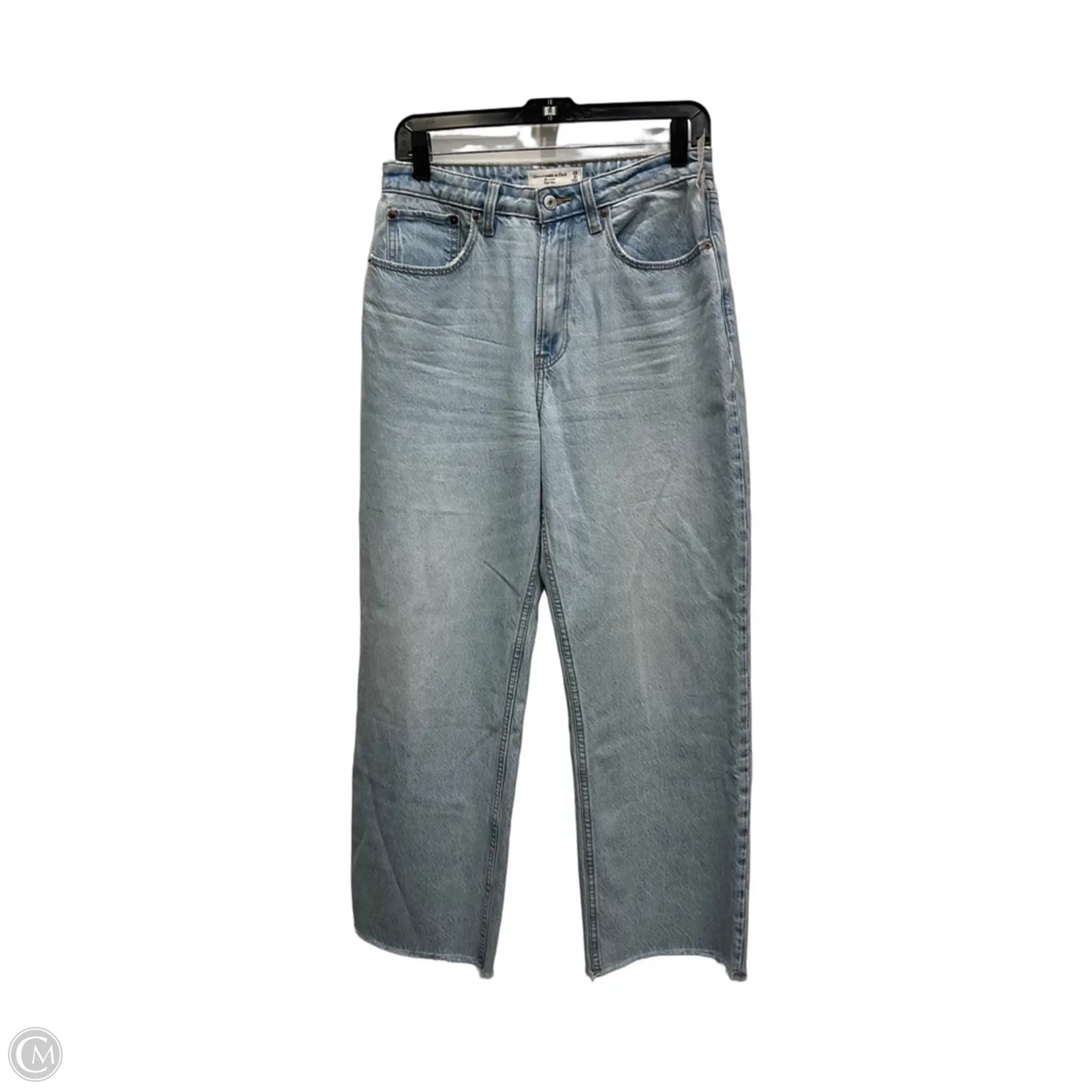 Jeans Wide Leg By Abercrombie And Fitch In Blue, Size: 6