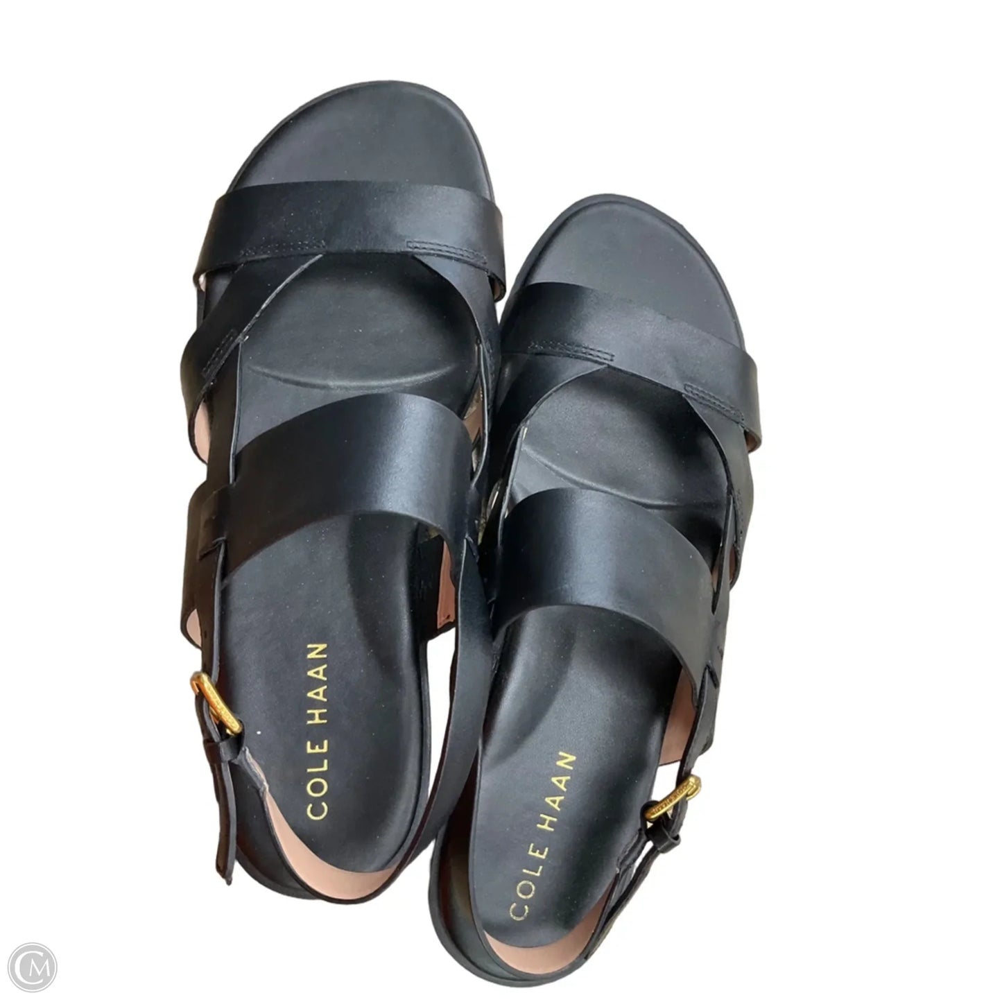 Sandals Flats By Cole-haan In Black, Size: 7.5