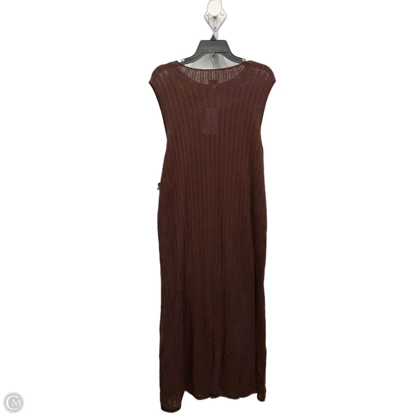 Dress Casual Maxi By A New Day In Brown, Size: 3x