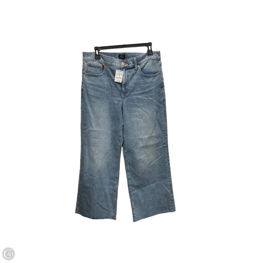 Jeans Wide Leg By J. Crew In Blue, Size: 30
