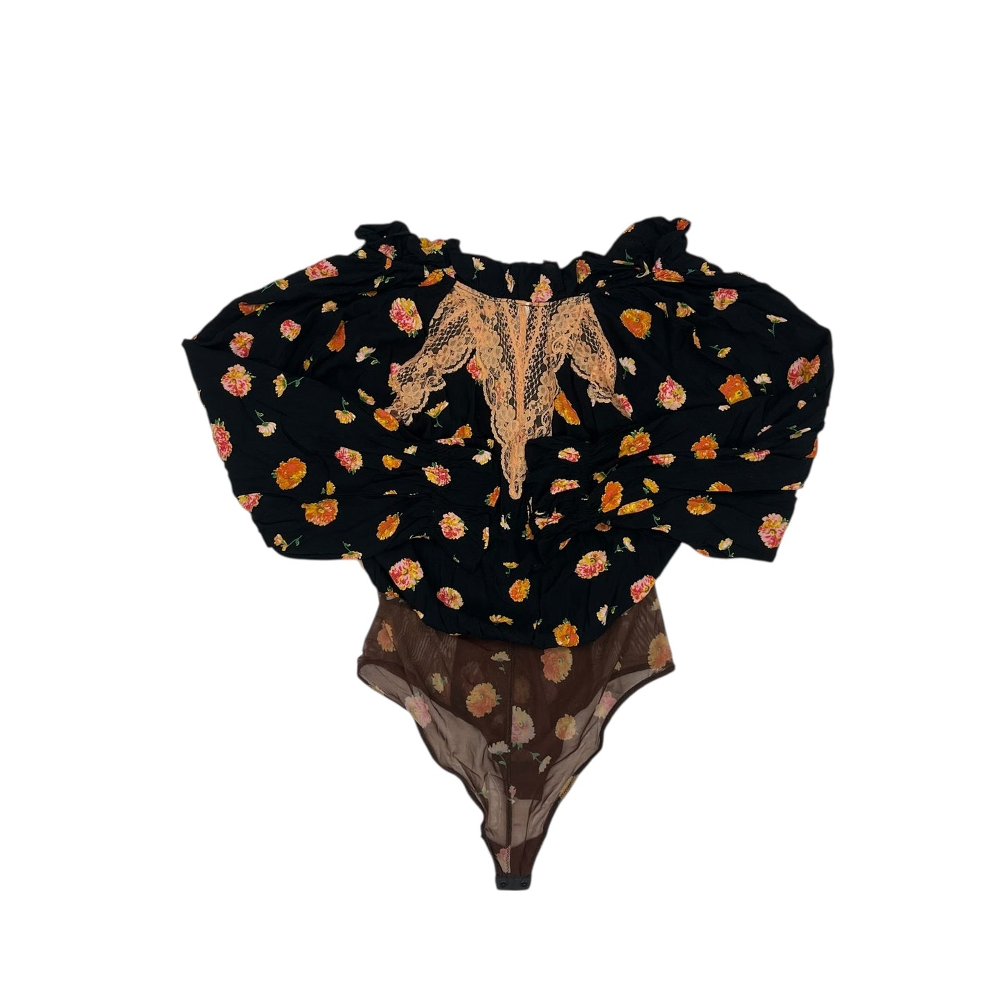 Bodysuit By Free People In Black, Size:M