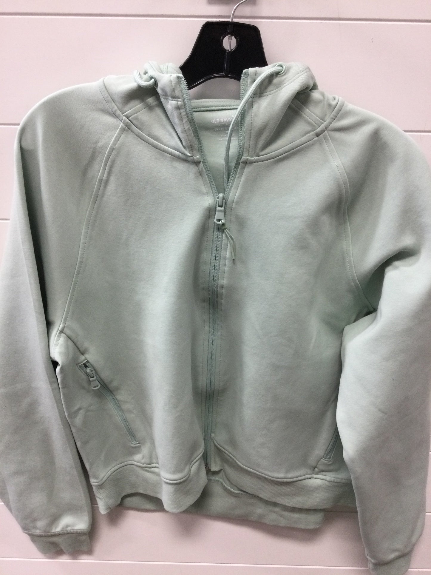 Athletic Jacket By Old Navy In Green, Size:M