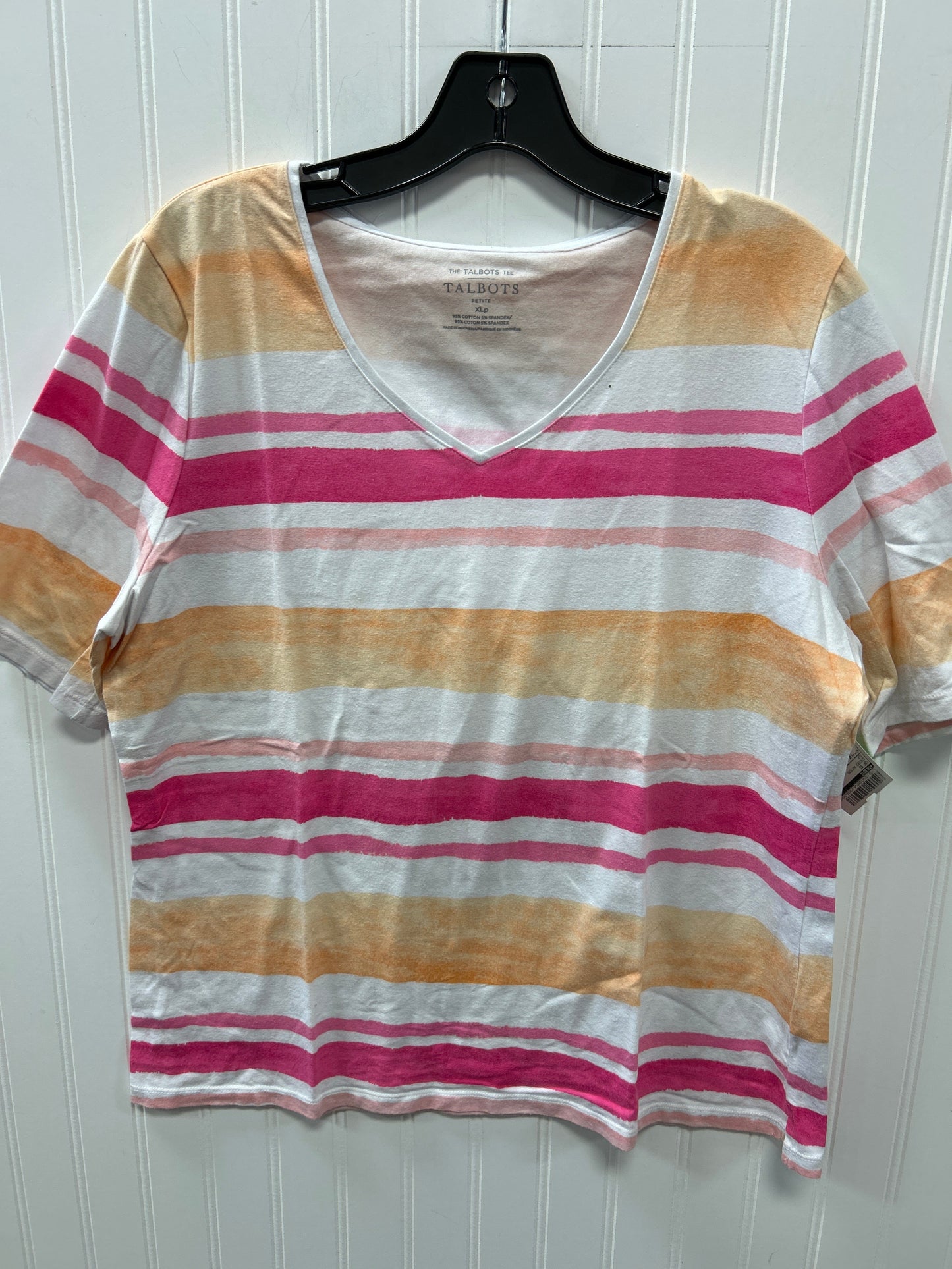 Top Ss By Talbots In Striped Pattern, Size:Xlp