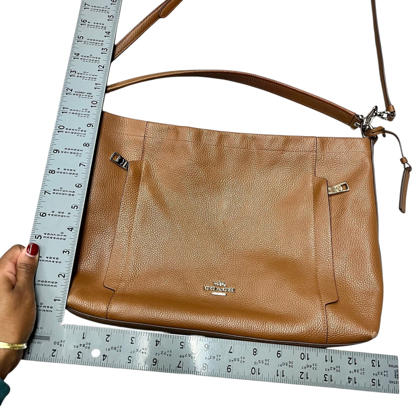 Handbag Designer By Coach, Size: Medium