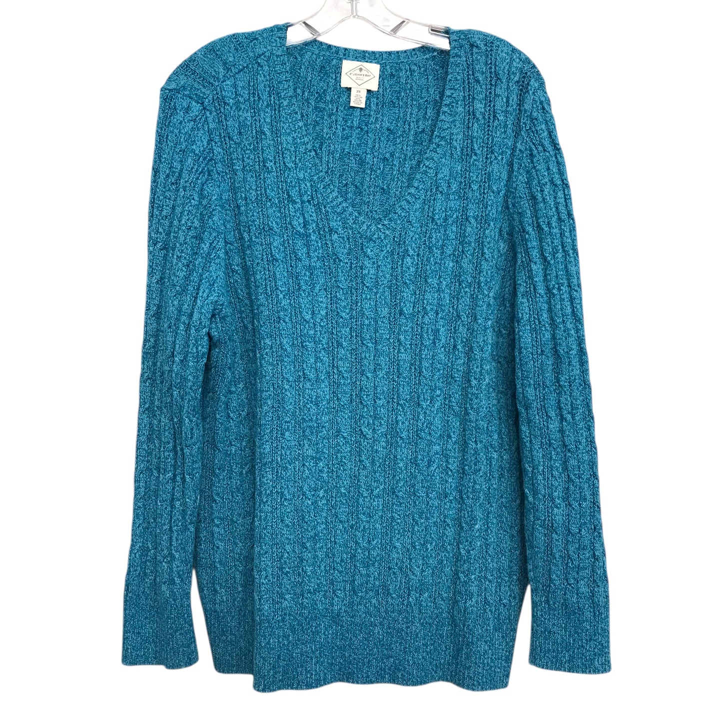 Sweater By St Johns Bay In Blue, Size:2X