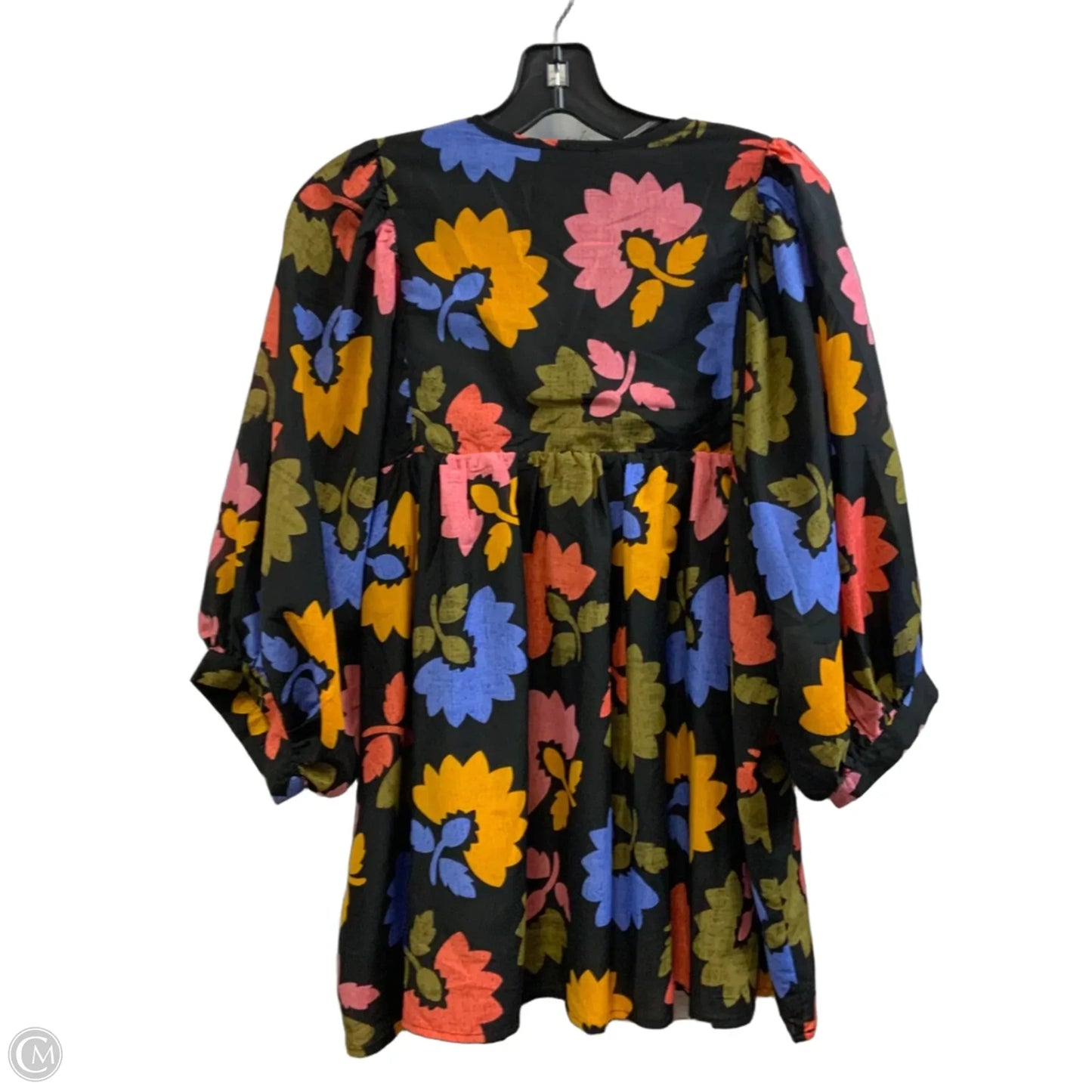 Top Short Sleeve By J. MARIE In Black, Size: L