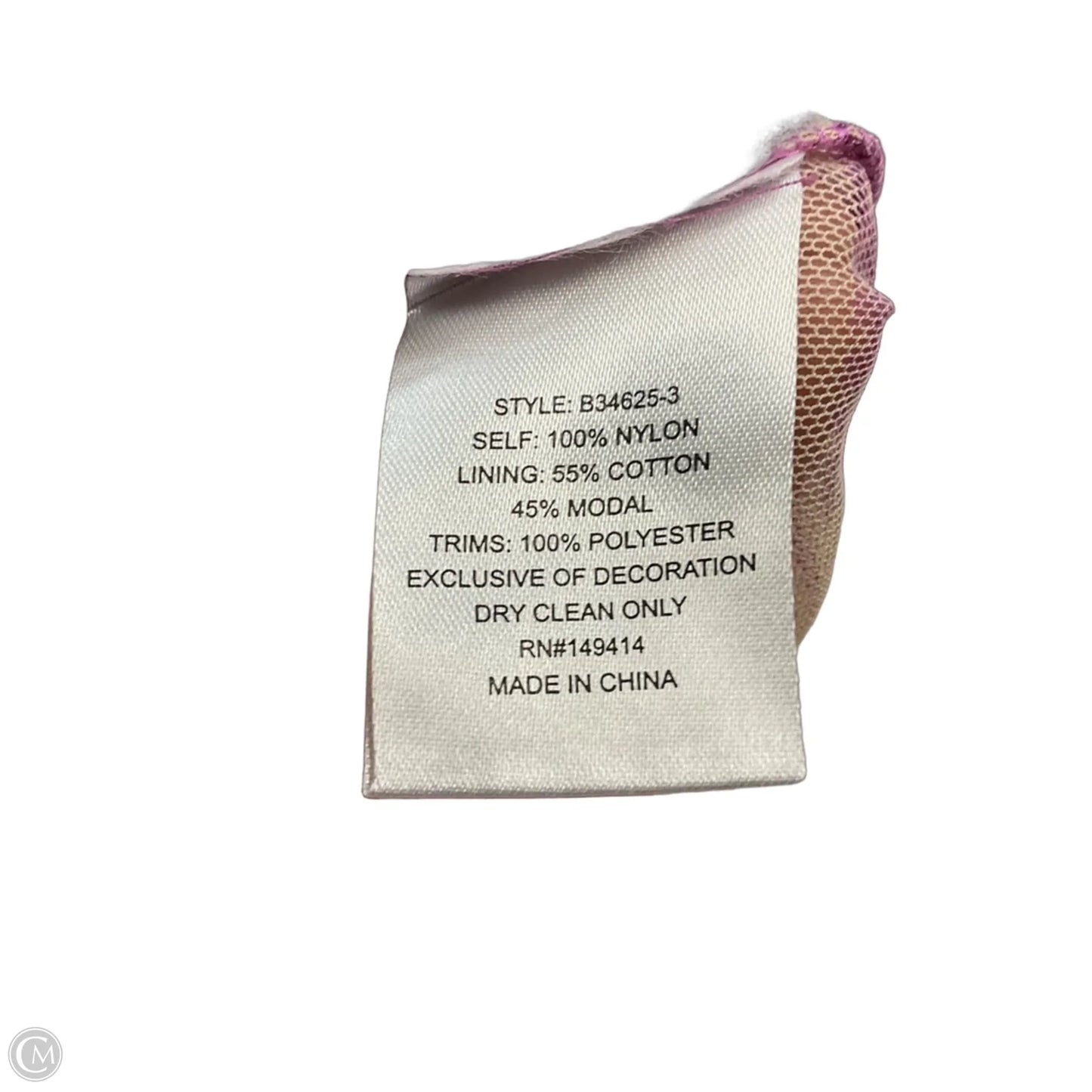 Dress Casual Midi By Johnny Was In Pink, Size: S