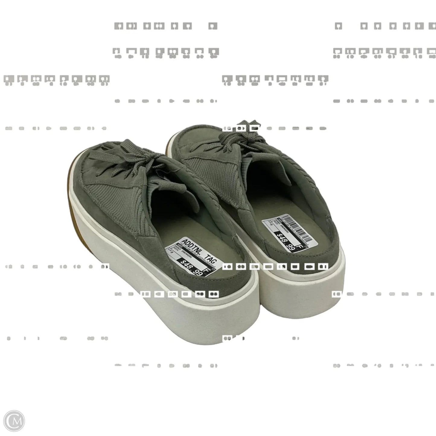 Shoes Sneakers By Ugg In Green, Size: 9