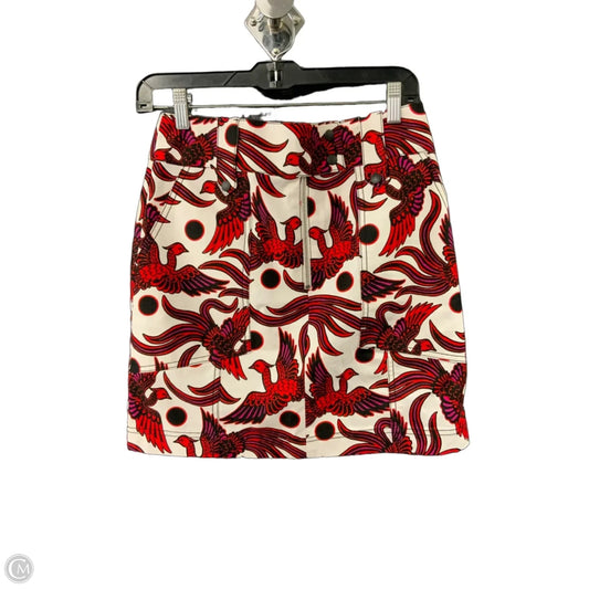Skirt Mini & Short By Kenzo In Red, Size: 6