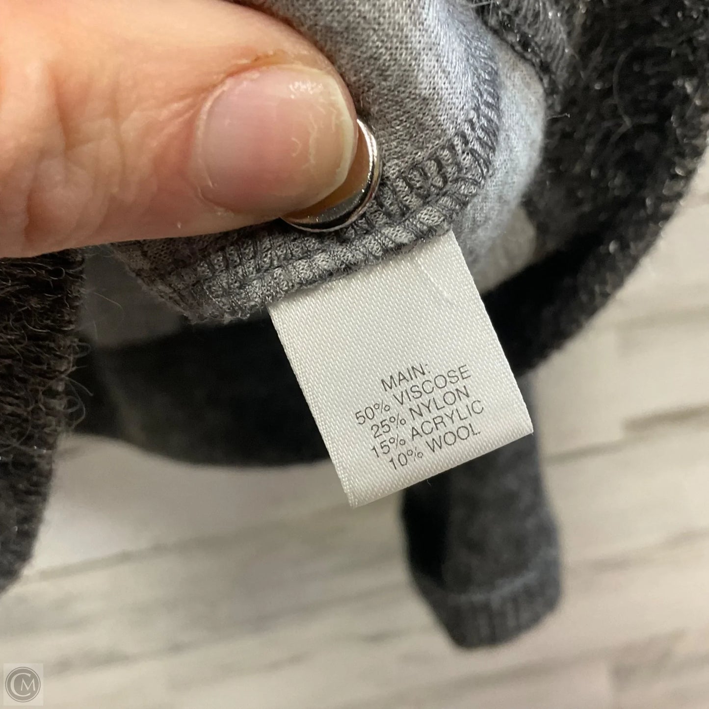 Cardigan Designer By St. John In Grey, Size: M