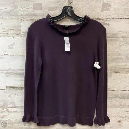 Sweater By Ann Taylor In Purple, Size: S
