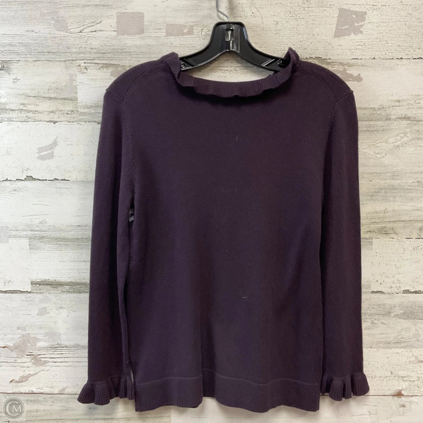 Sweater By Ann Taylor In Purple, Size: S