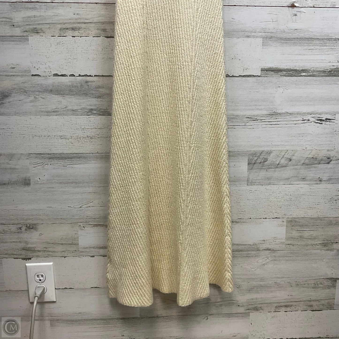 Dress Sweater By Line & Dot In Cream, Size: L
