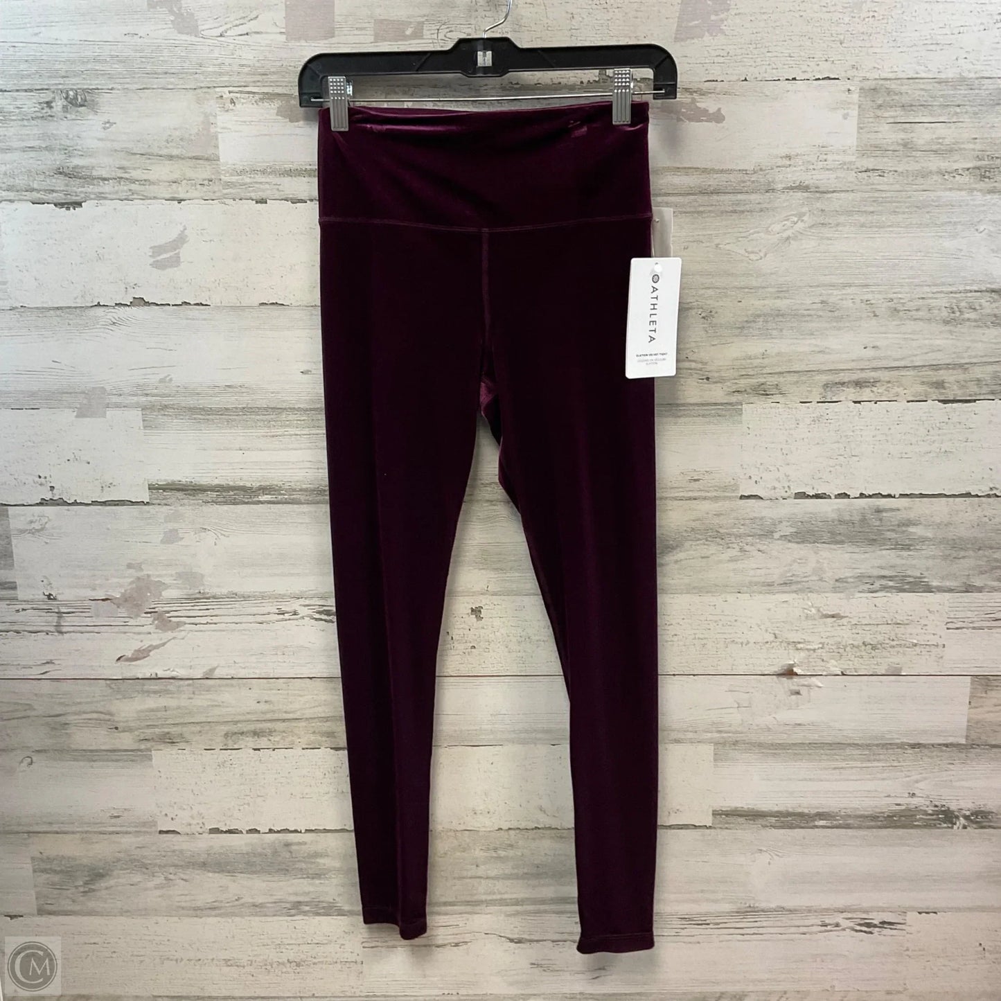 Pant Leggings By Athleta In Purple, Size: S