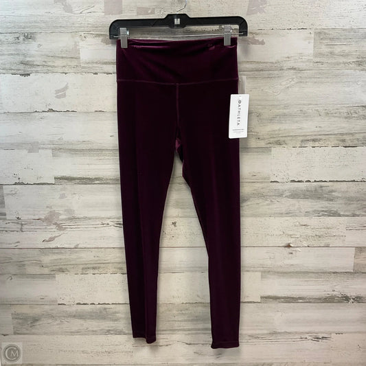 Pant Leggings By Athleta In Purple, Size: S