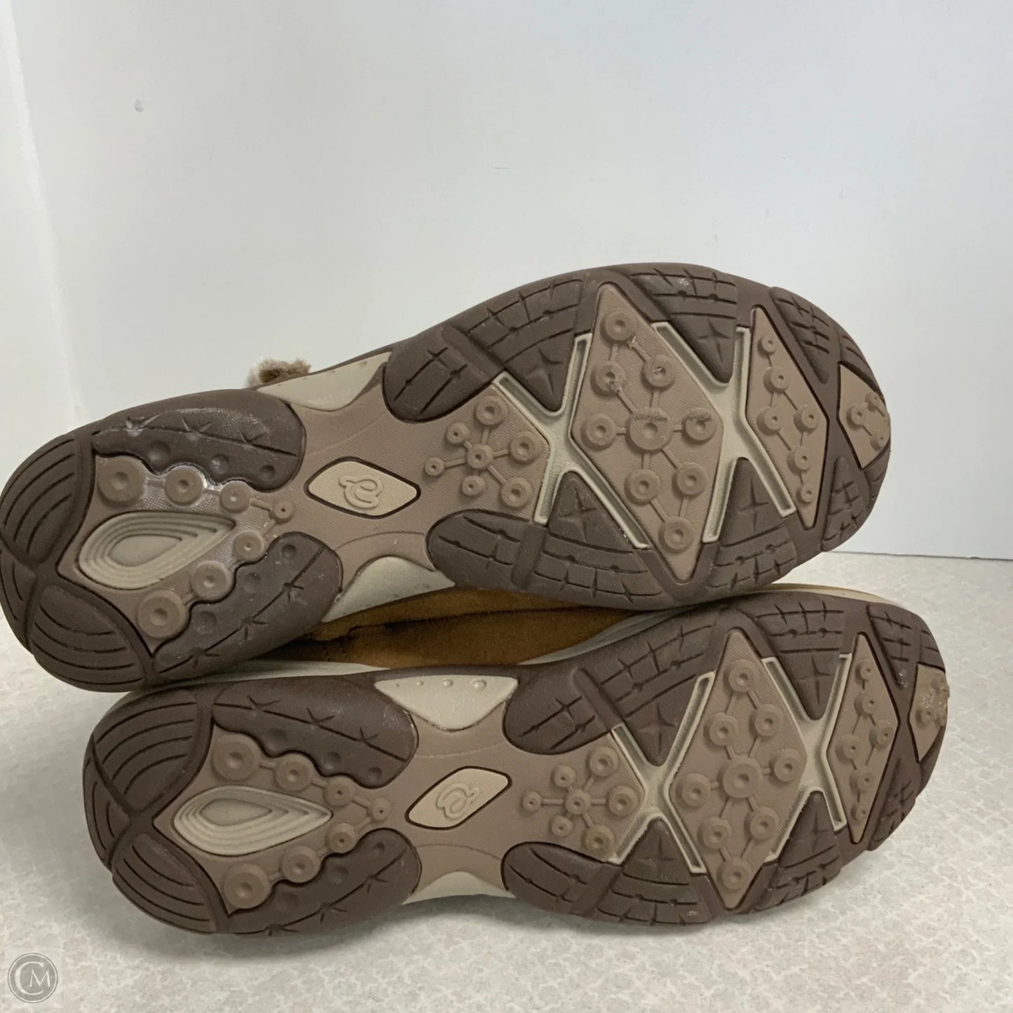 Boots Ankle Flats By Easy Spirit In Brown, Size: 9