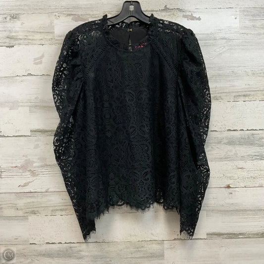 Top Long Sleeve By Lilly Pulitzer In Black, Size: Xl
