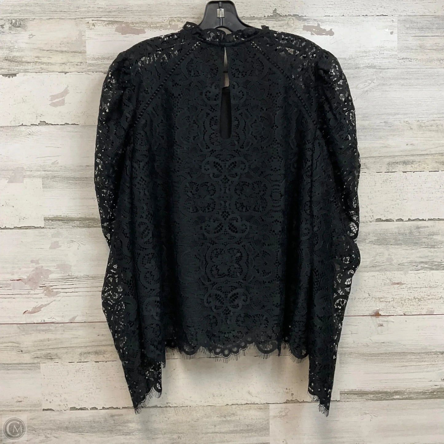 Top Long Sleeve By Lilly Pulitzer In Black, Size: Xl