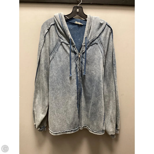 Jacket Other By Easel In Blue, Size: L