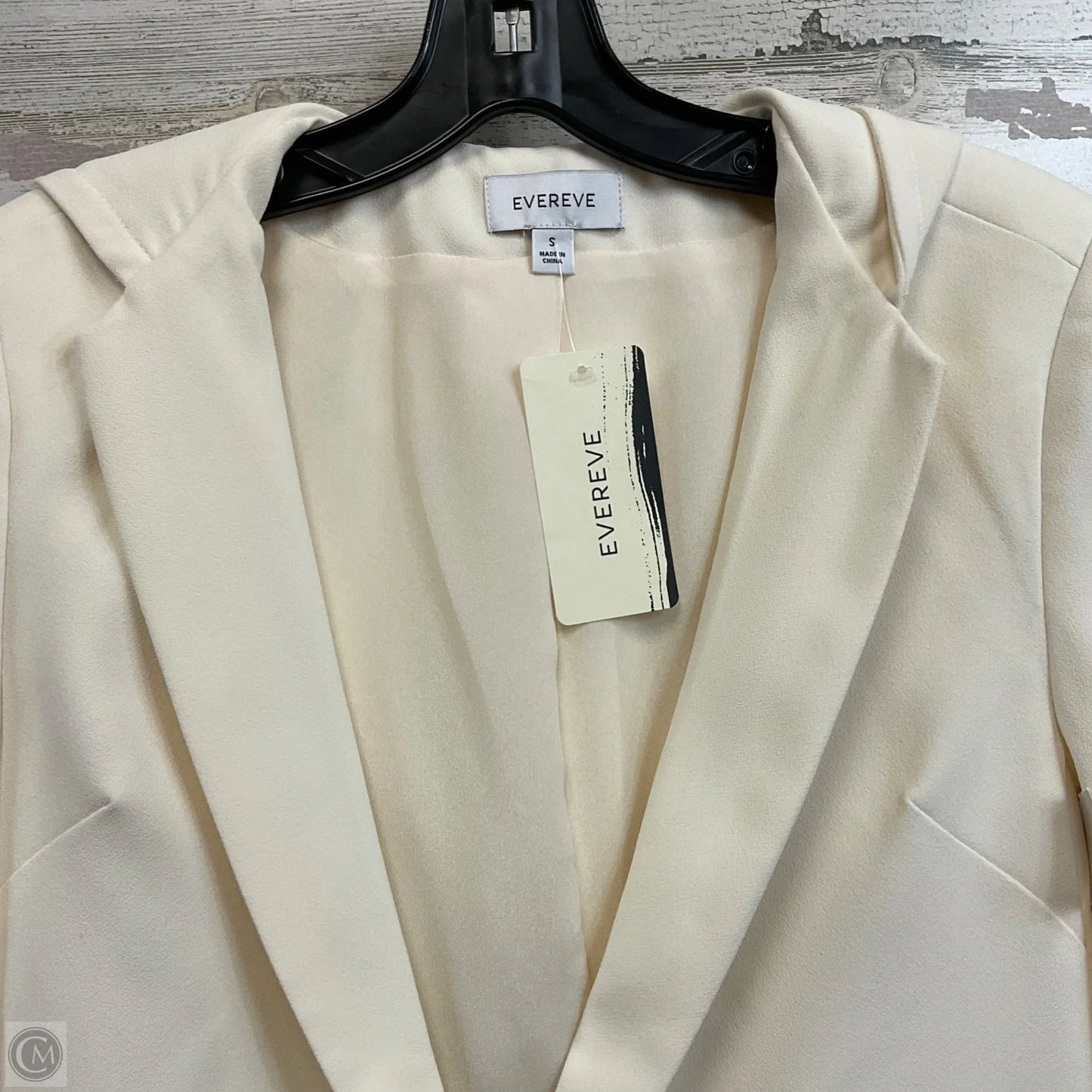 Blazer By Evereve In Cream, Size: S
