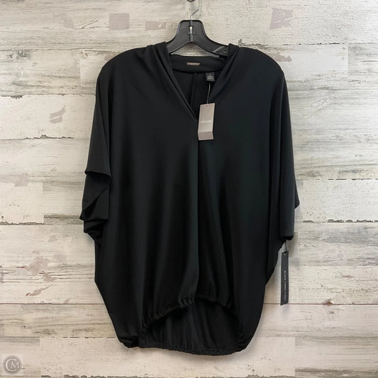 Top Short Sleeve By Chicos In Black, Size: M