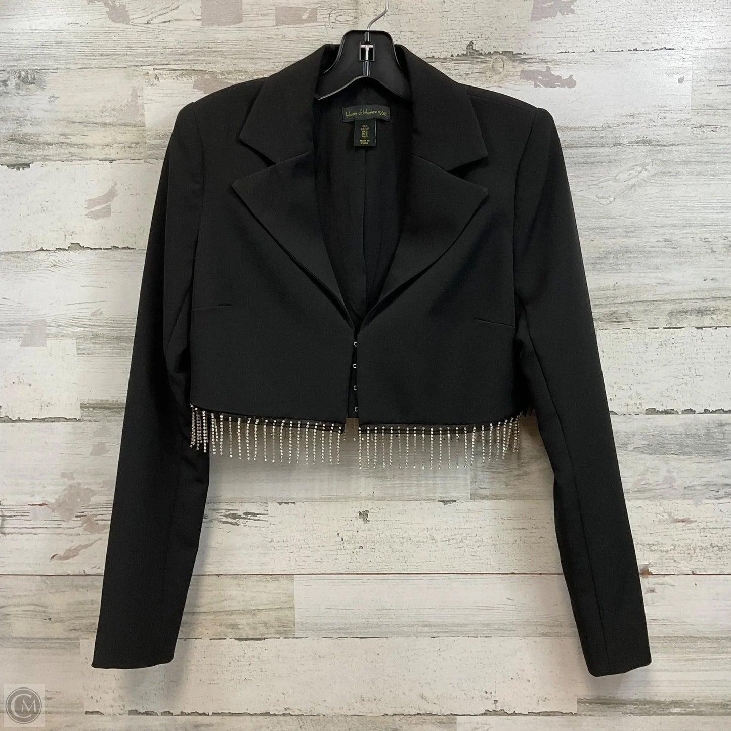 Skirt Set 2pc By House Of Harlow In Black & Silver, Size: S