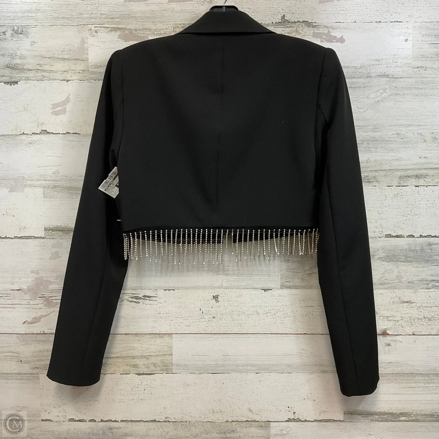 Skirt Set 2pc By House Of Harlow In Black & Silver, Size: S