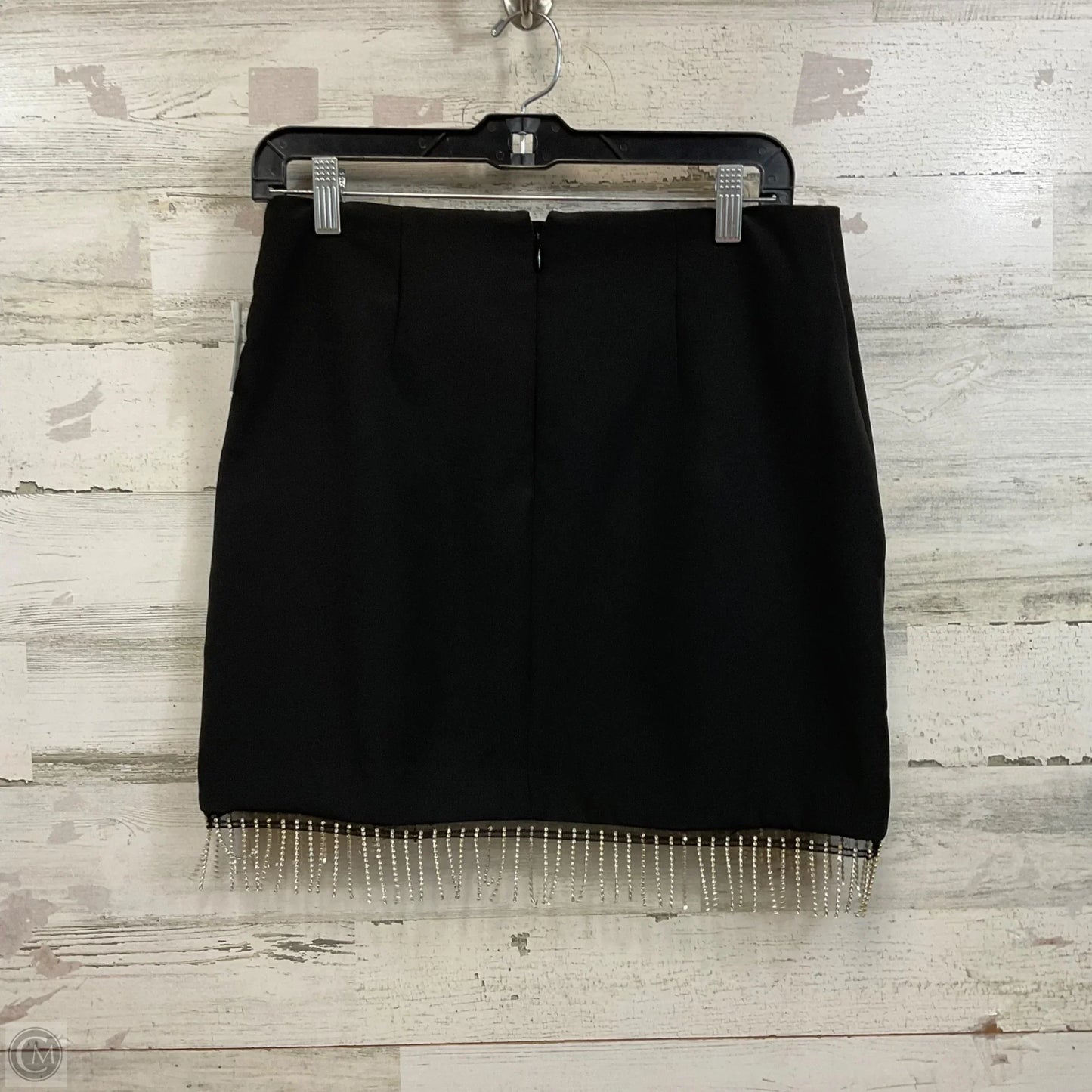 Skirt Set 2pc By House Of Harlow In Black & Silver, Size: S