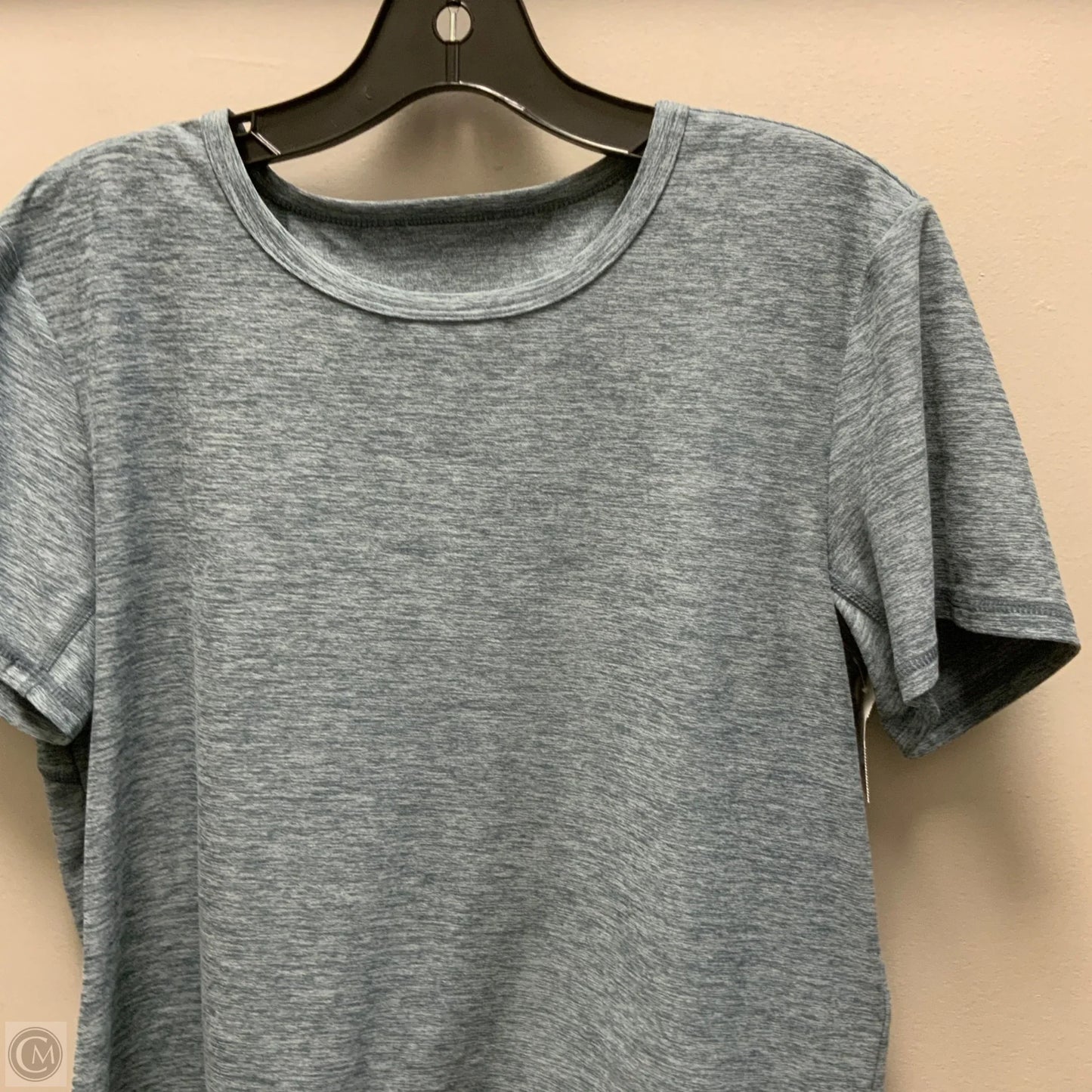 Athletic Top Short Sleeve By Flx In Blue, Size: Xl