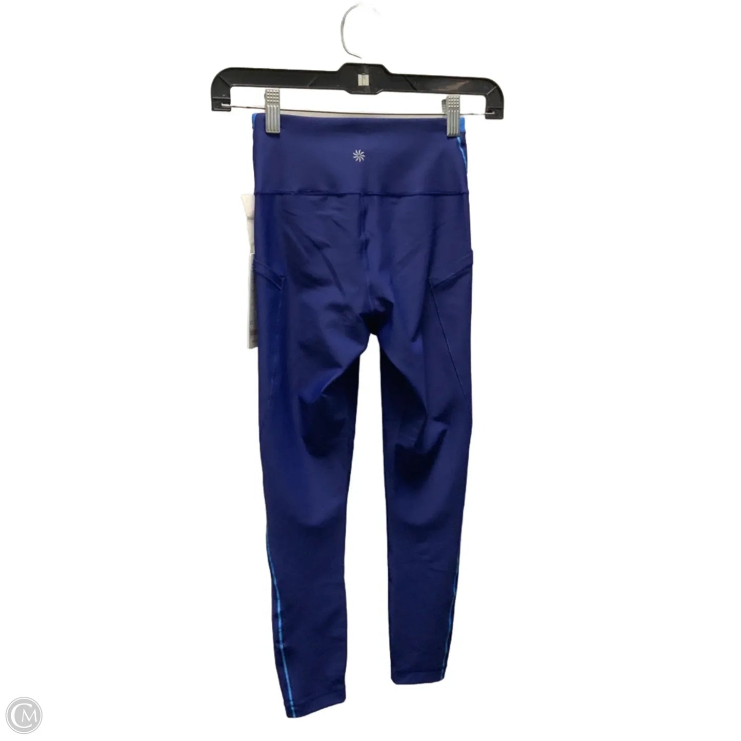 Athletic Leggings By Athleta In Blue, Size: Xxs