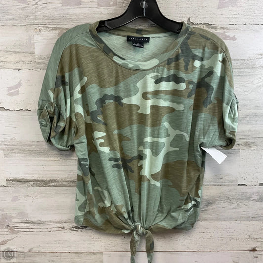Top Short Sleeve Basic By Sanctuary In Green, Size: S