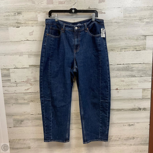 Jeans Straight By Old Navy In Blue Denim, Size: 4