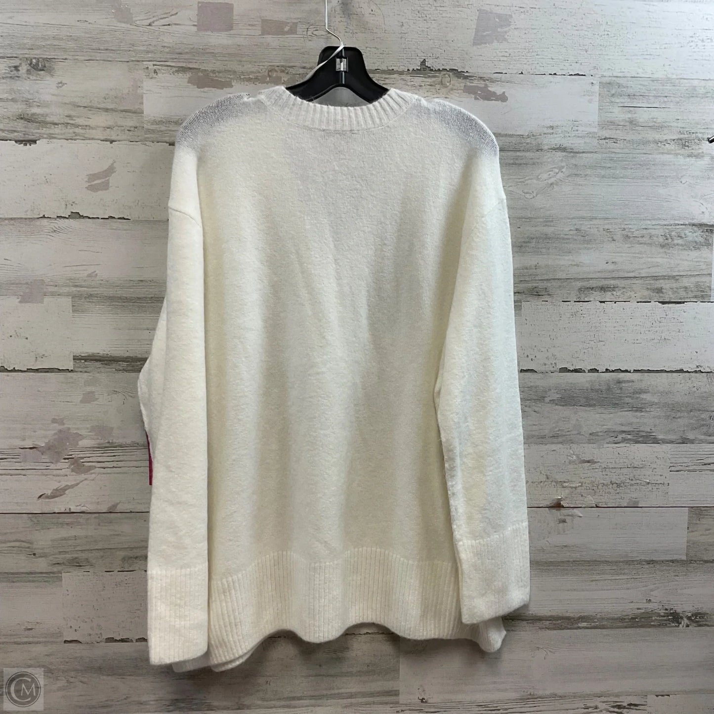 Sweater By Vince Camuto In Cream, Size: Xl