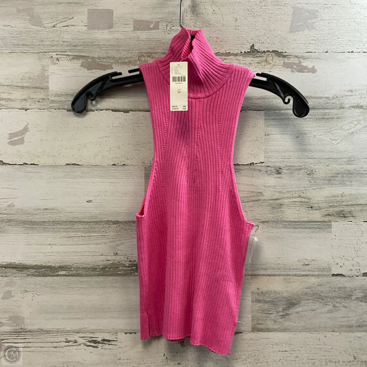 Top Sleeveless By Pilcro In Pink, Size: Xs