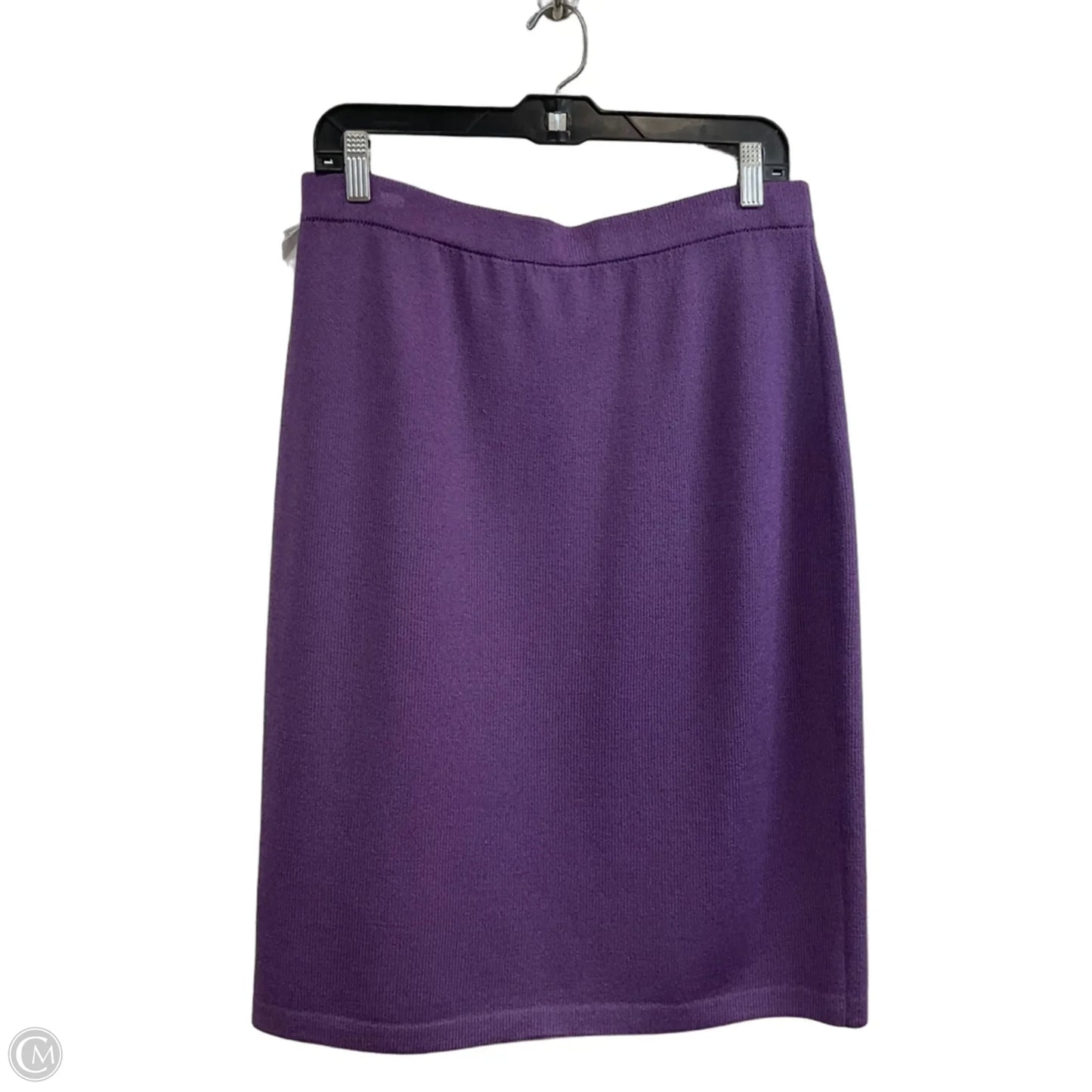 Skirt Luxury Designer By St John Collection In Purple, Size: 12