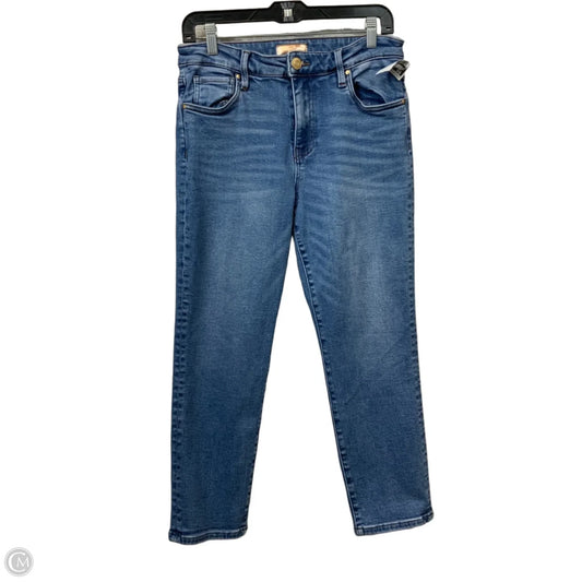Jeans Cropped By Kut In Blue Denim, Size: 8