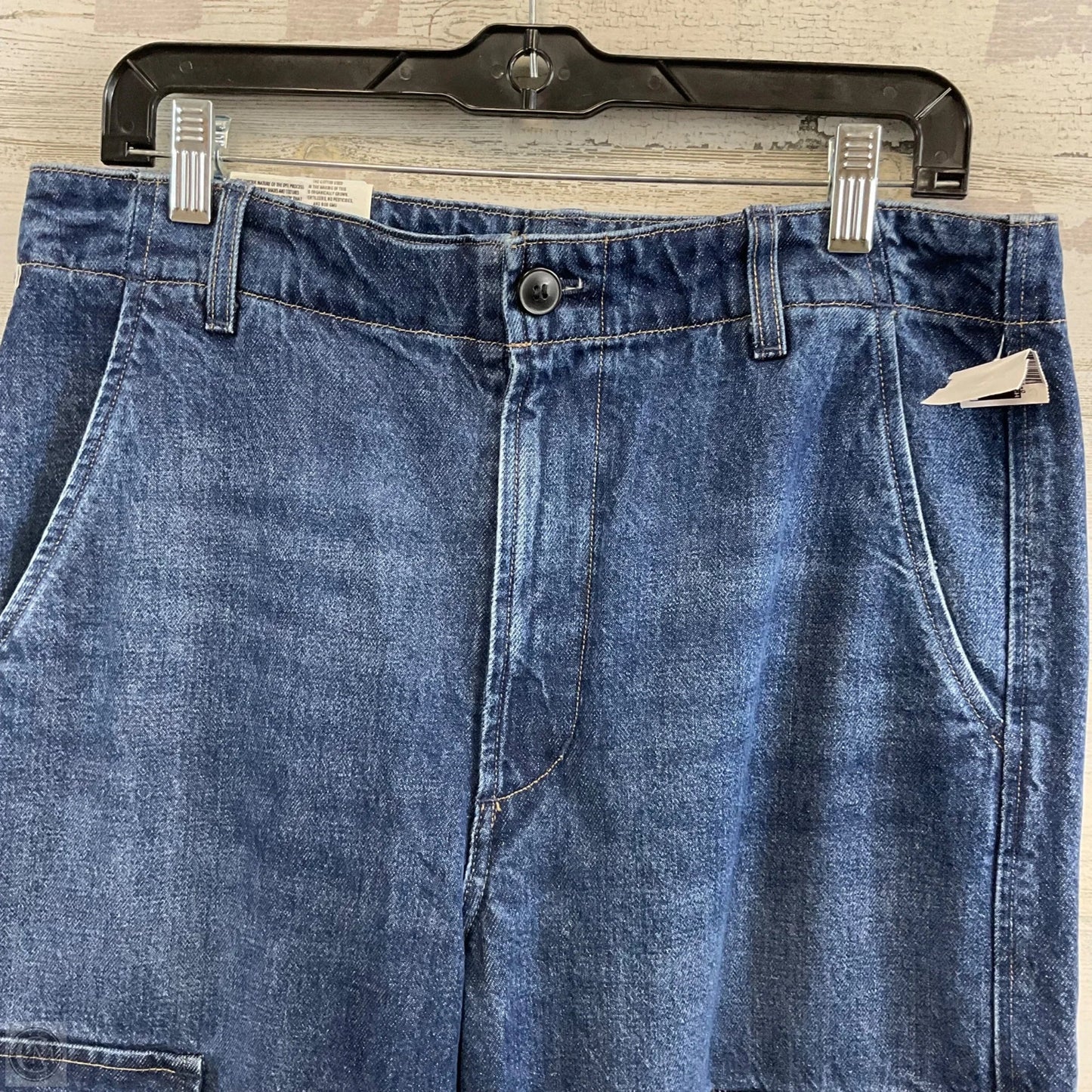 Jeans Wide Leg By Citizens Of Humanity In Blue Denim, Size: 8