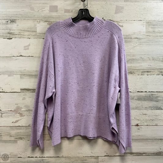 Sweater By Loft In Purple, Size: M