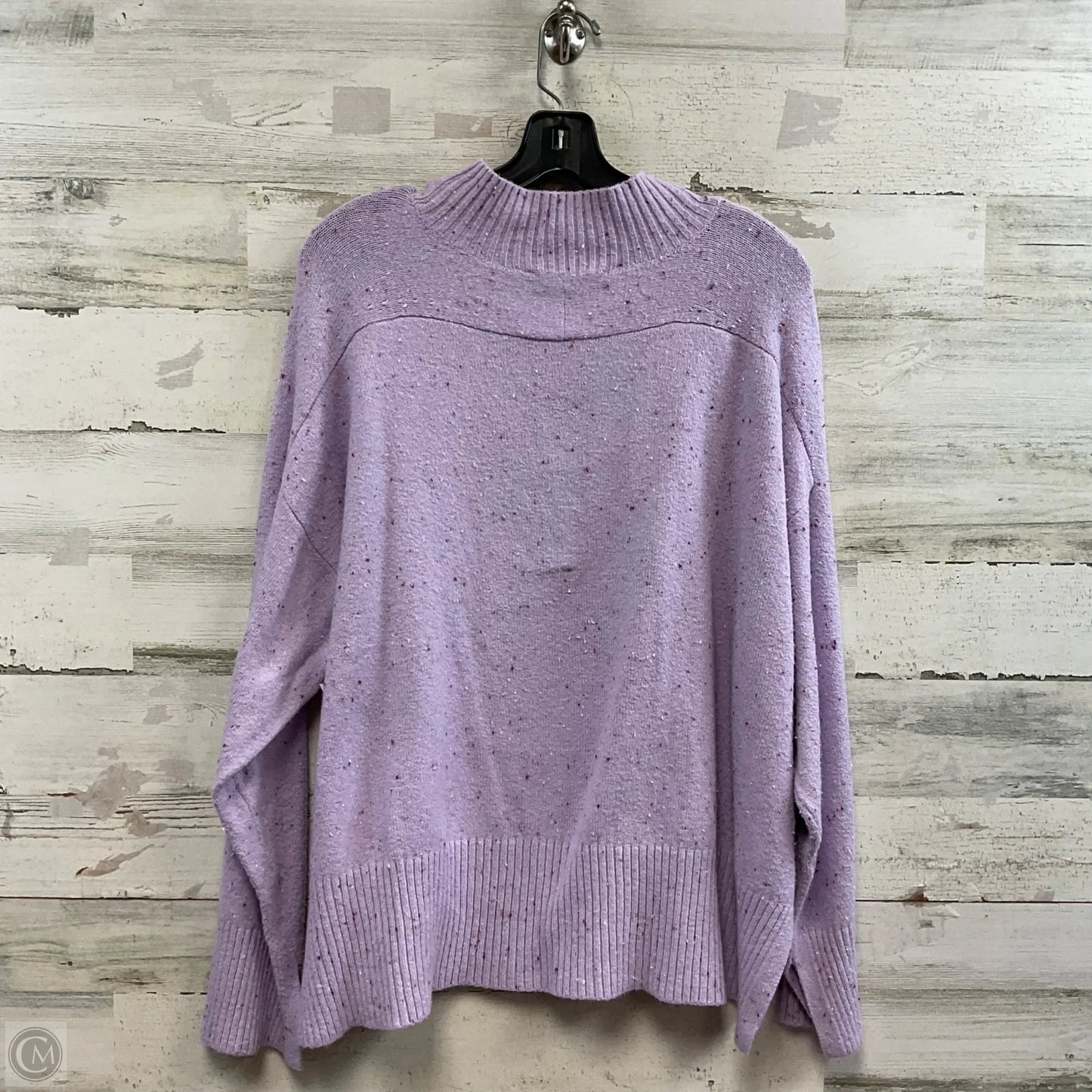 Sweater By Loft In Purple, Size: M