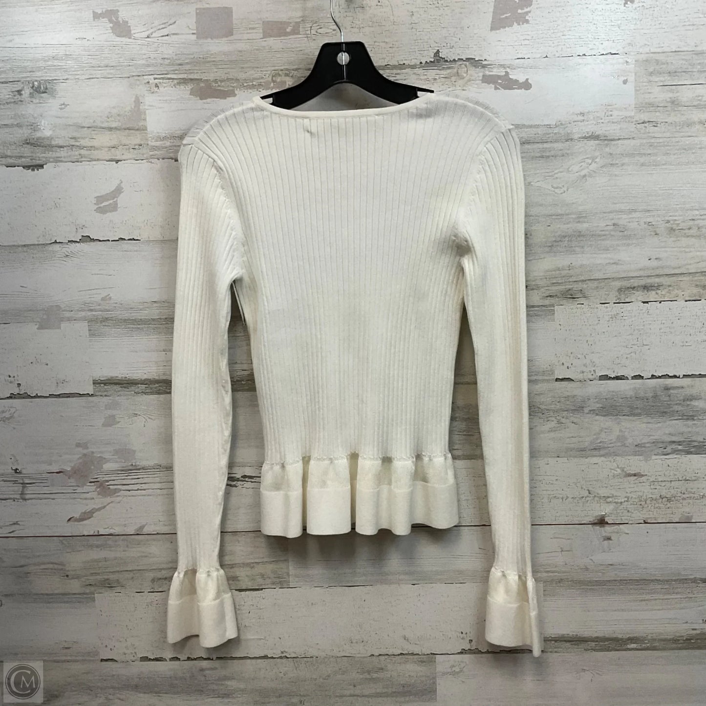 Sweater Designer By Diane Von Furstenberg In Cream, Size: S