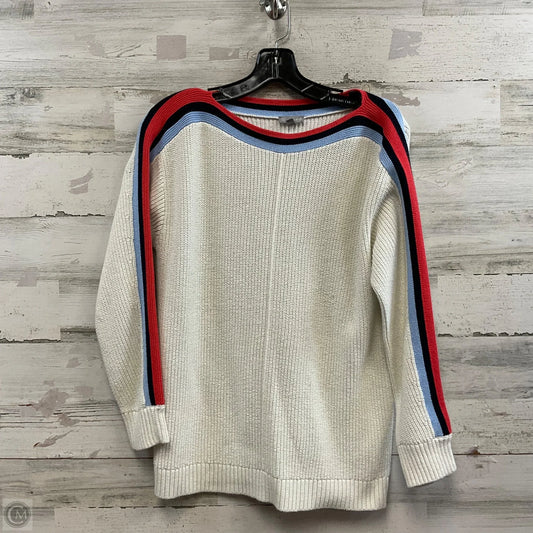Sweater By Talbots In Cream, Size: M