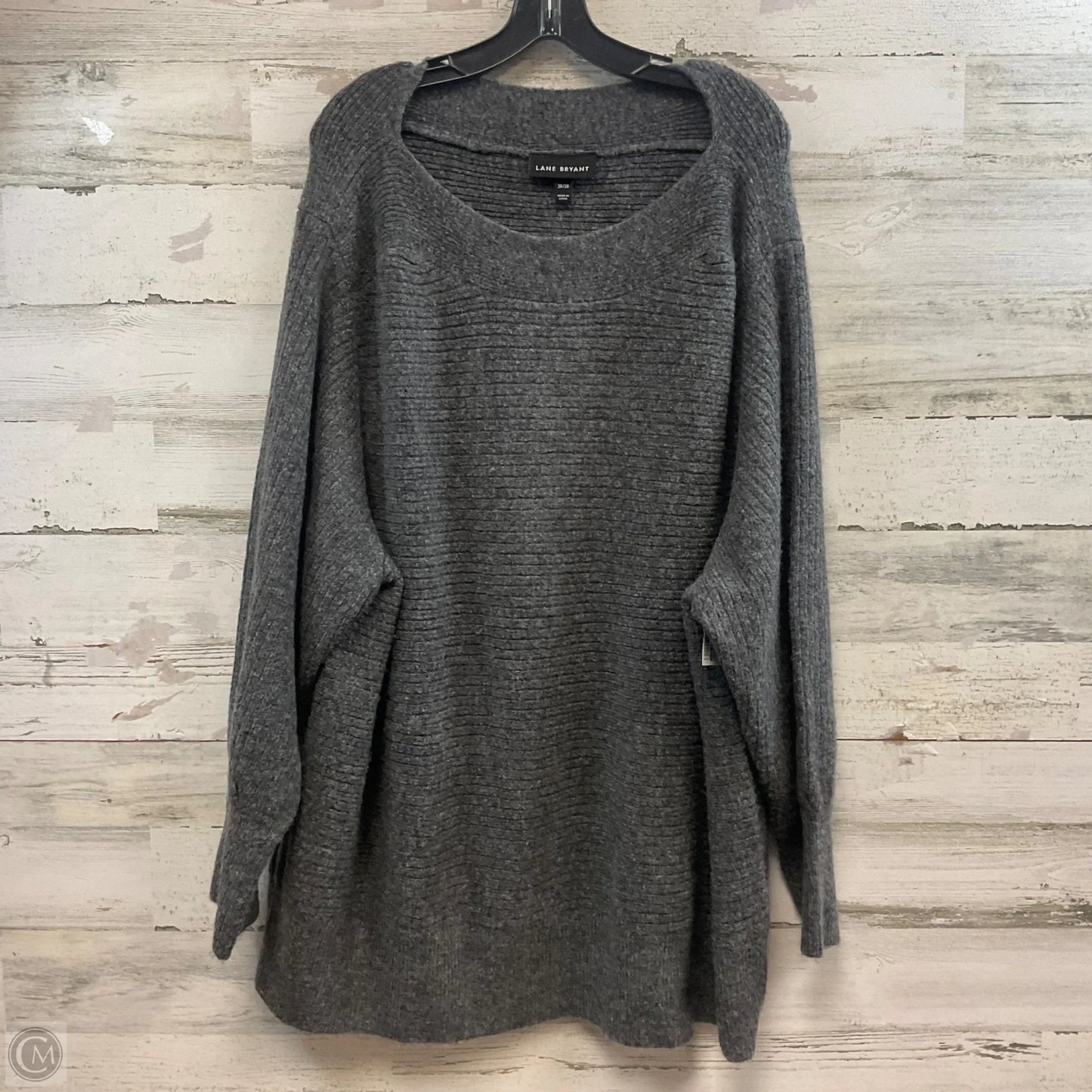 Sweater By Lane Bryant In Grey, Size: 4x